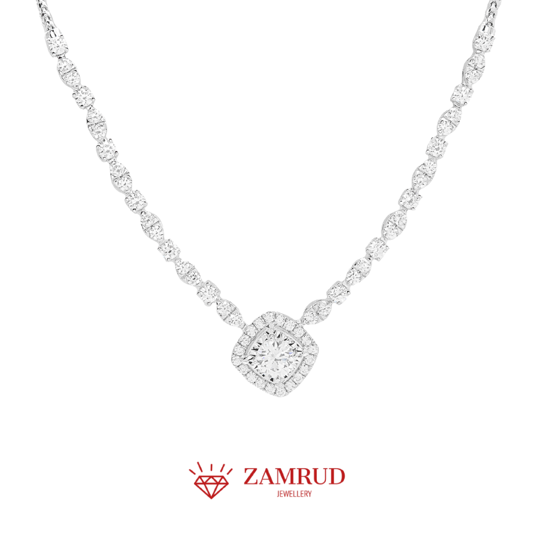 GIA Kalung Berlian 36238 FNK Zamrud Jewellery