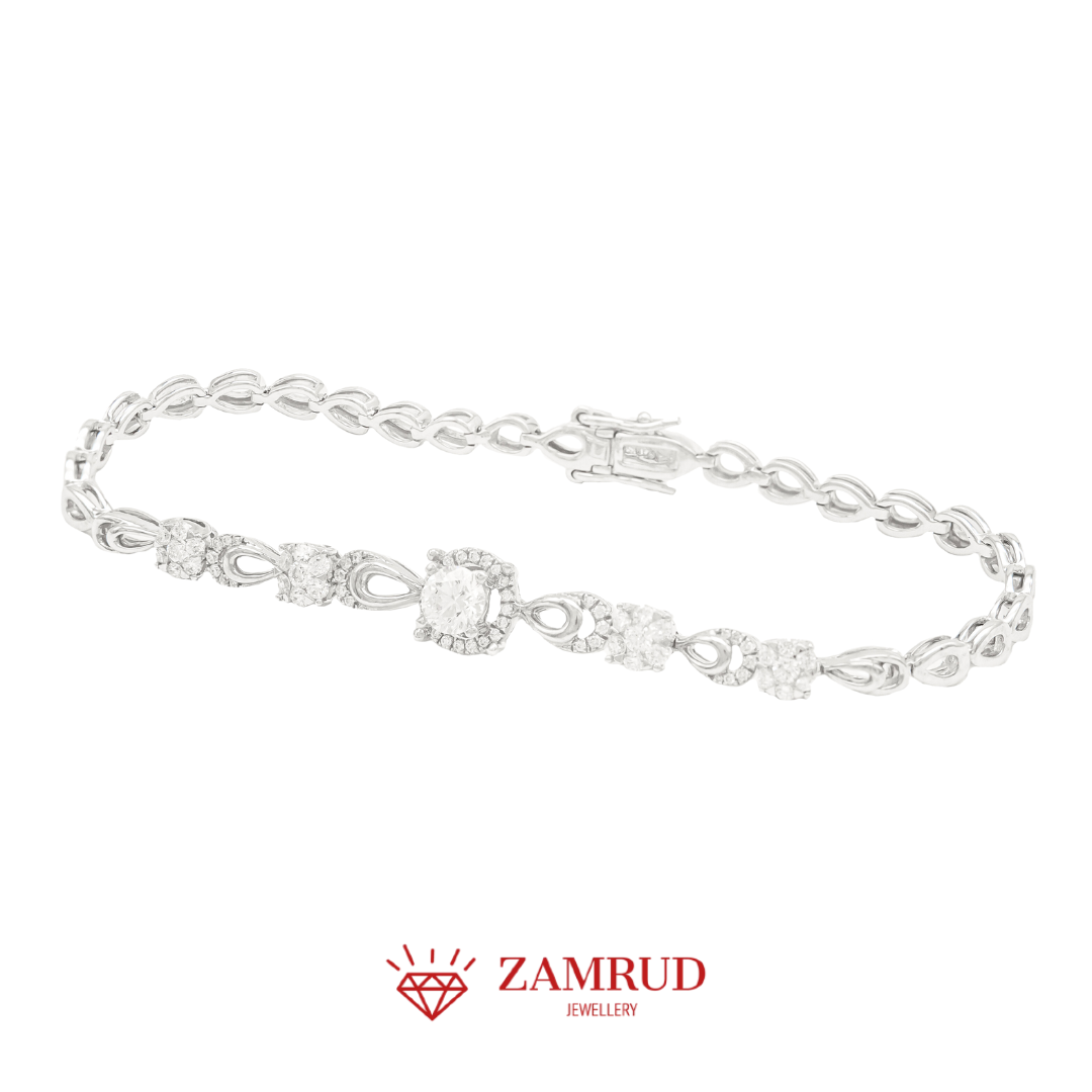 GIA Gelang Berlian 30434 FBE Zamrud Jewellery