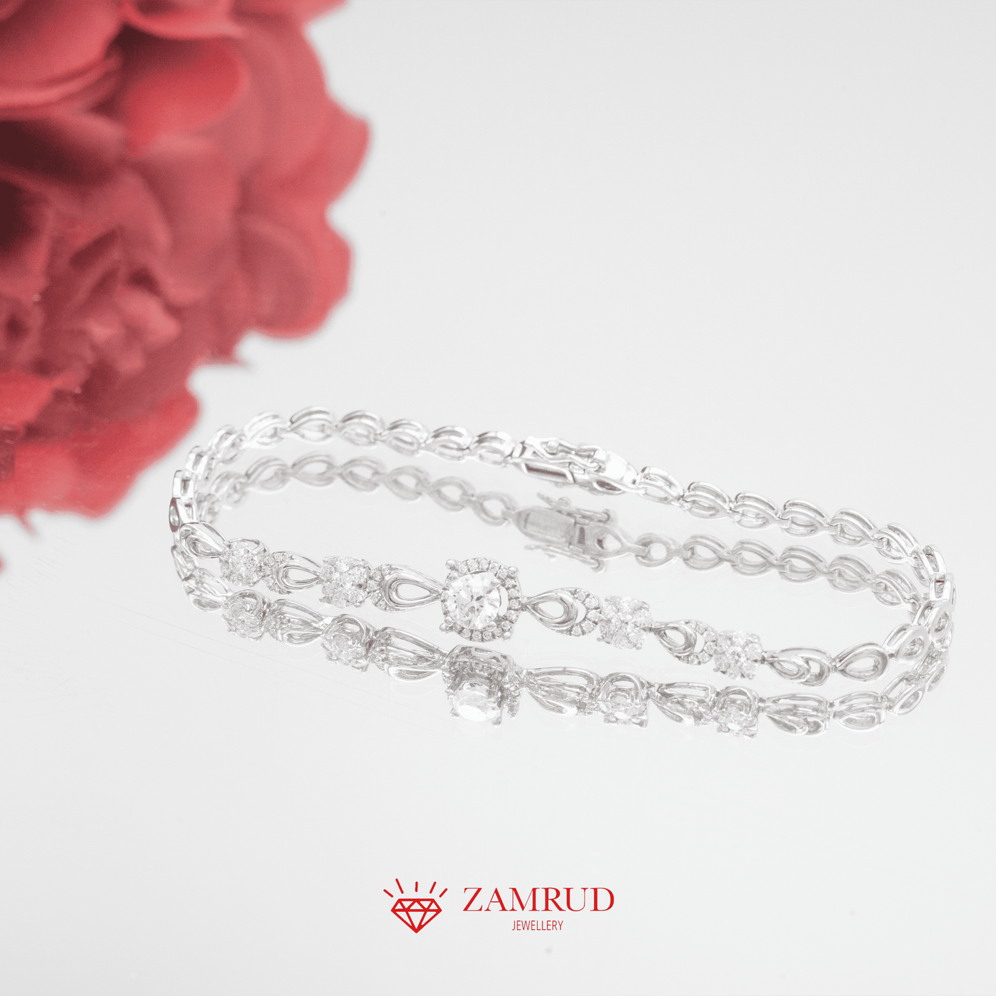 GIA Gelang Berlian 30434 FBE Zamrud Jewellery