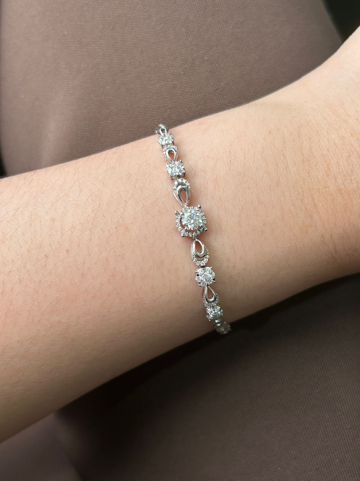 GIA Gelang Berlian 30434 FBE Zamrud Jewellery