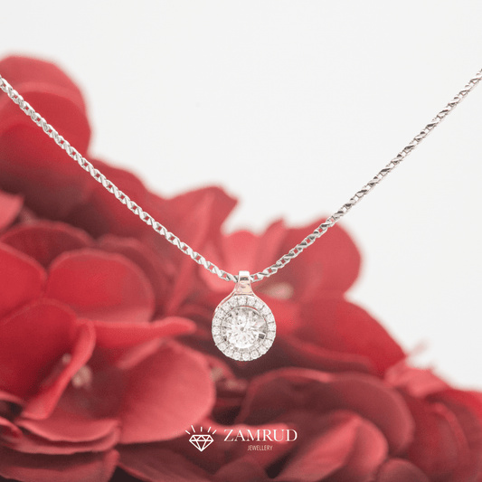 GIA Liontin Berlian 30021 FPD Zamrud Jewellery