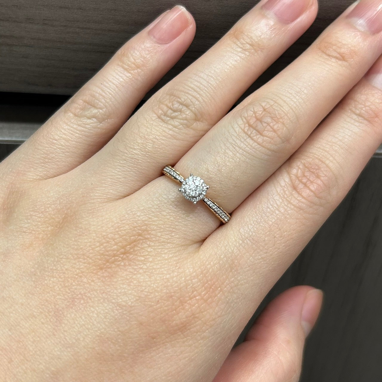 Cincin Berlian 13055 LR Zamrud Jewellery