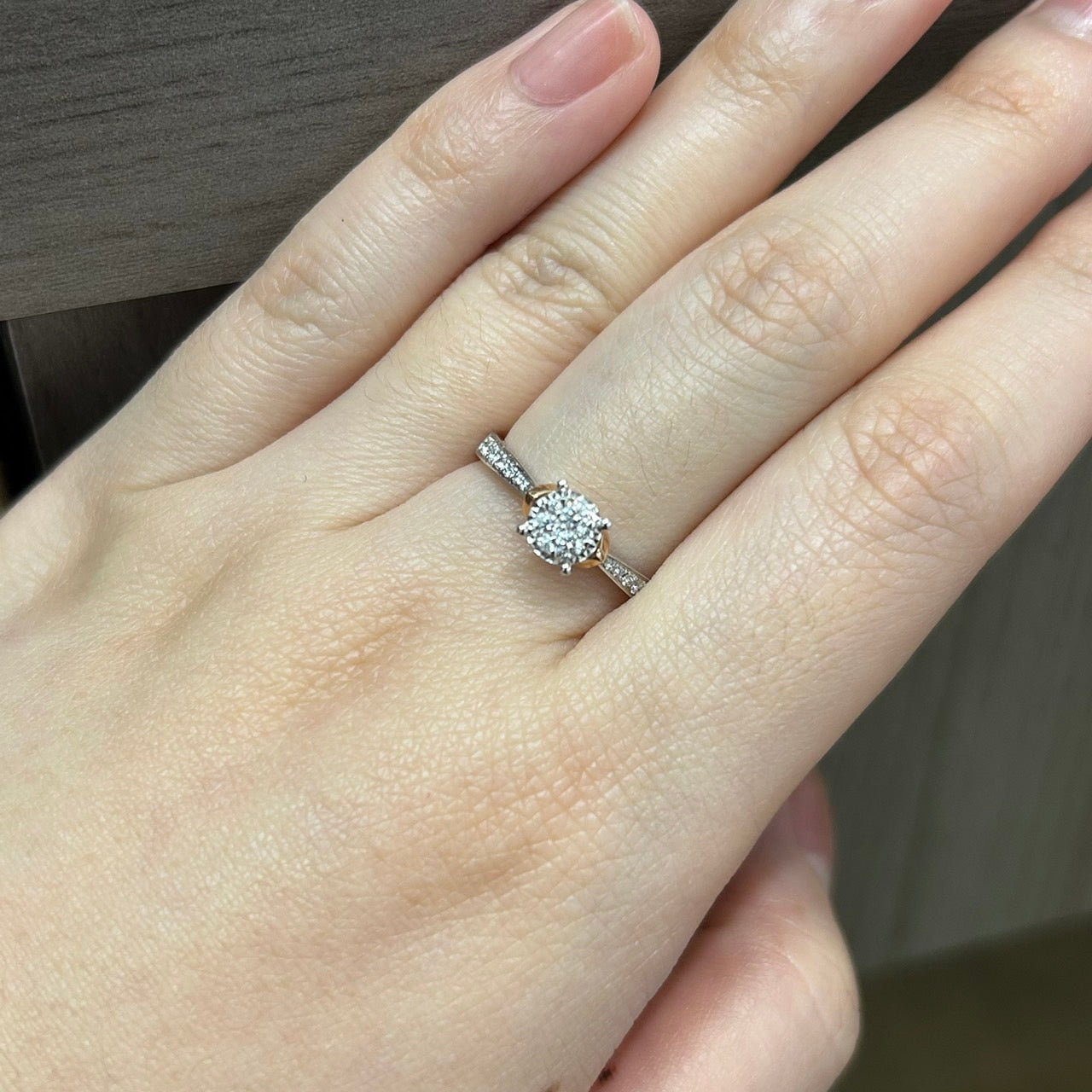 Cincin Berlian 7689 LR Zamrud Jewellery