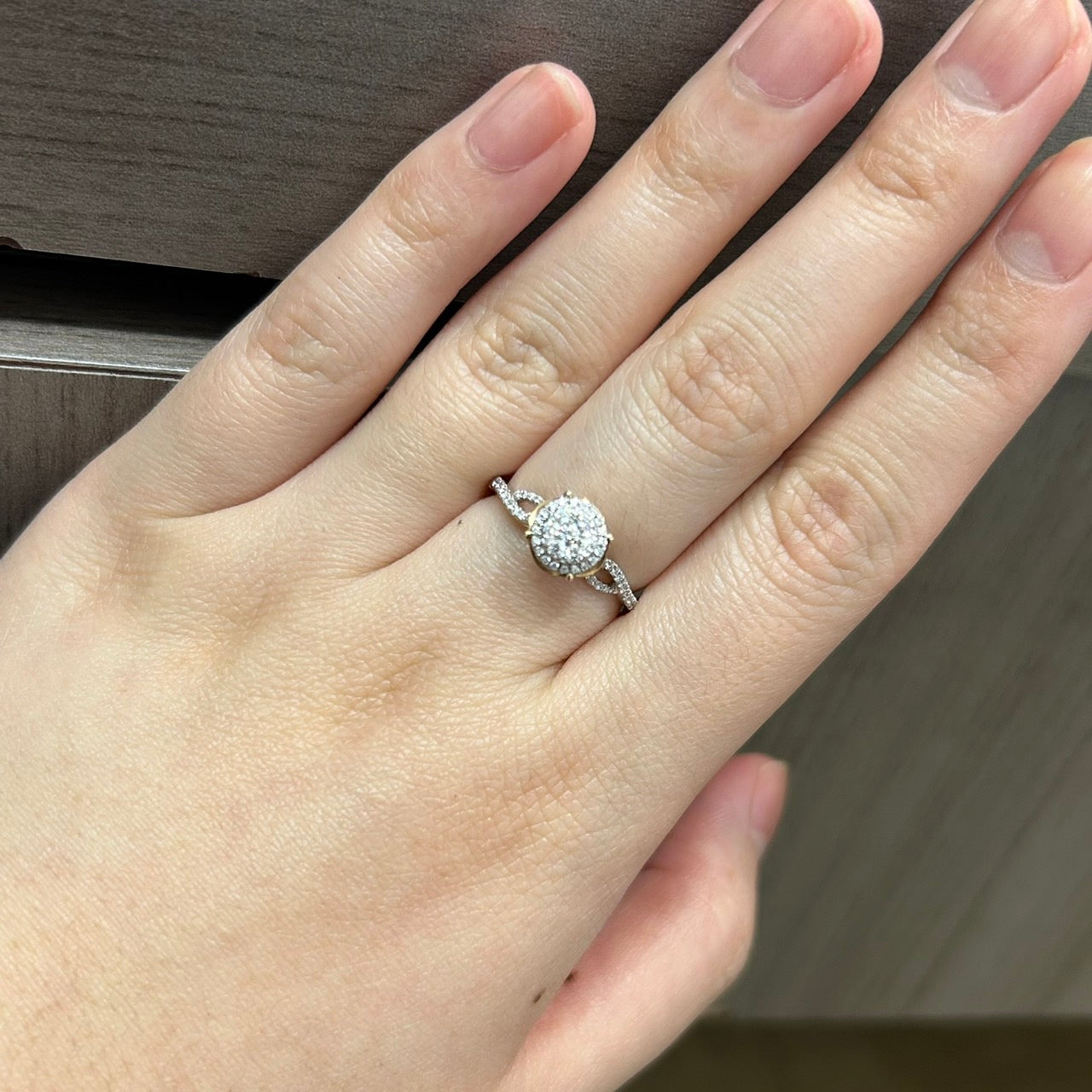 Cincin Berlian 2264 LR Zamrud Jewellery
