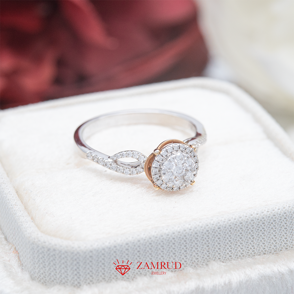 Cincin Berlian 2264 LR Zamrud Jewellery
