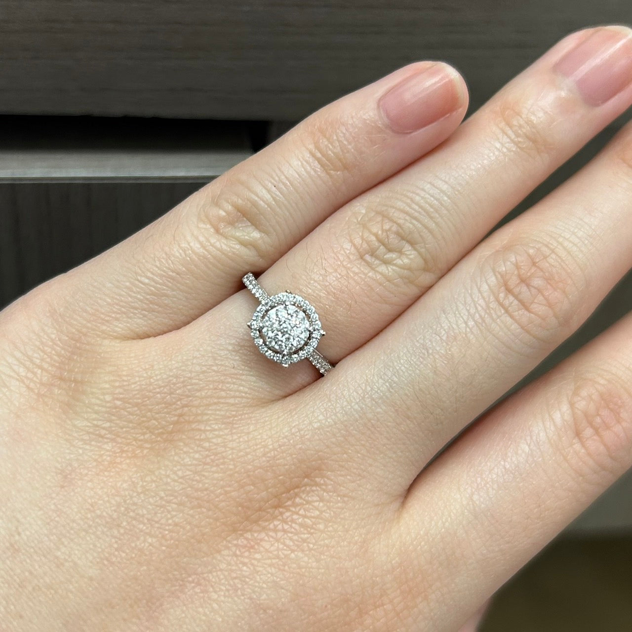 Cincin Berlian 21197 LR Zamrud Jewellery