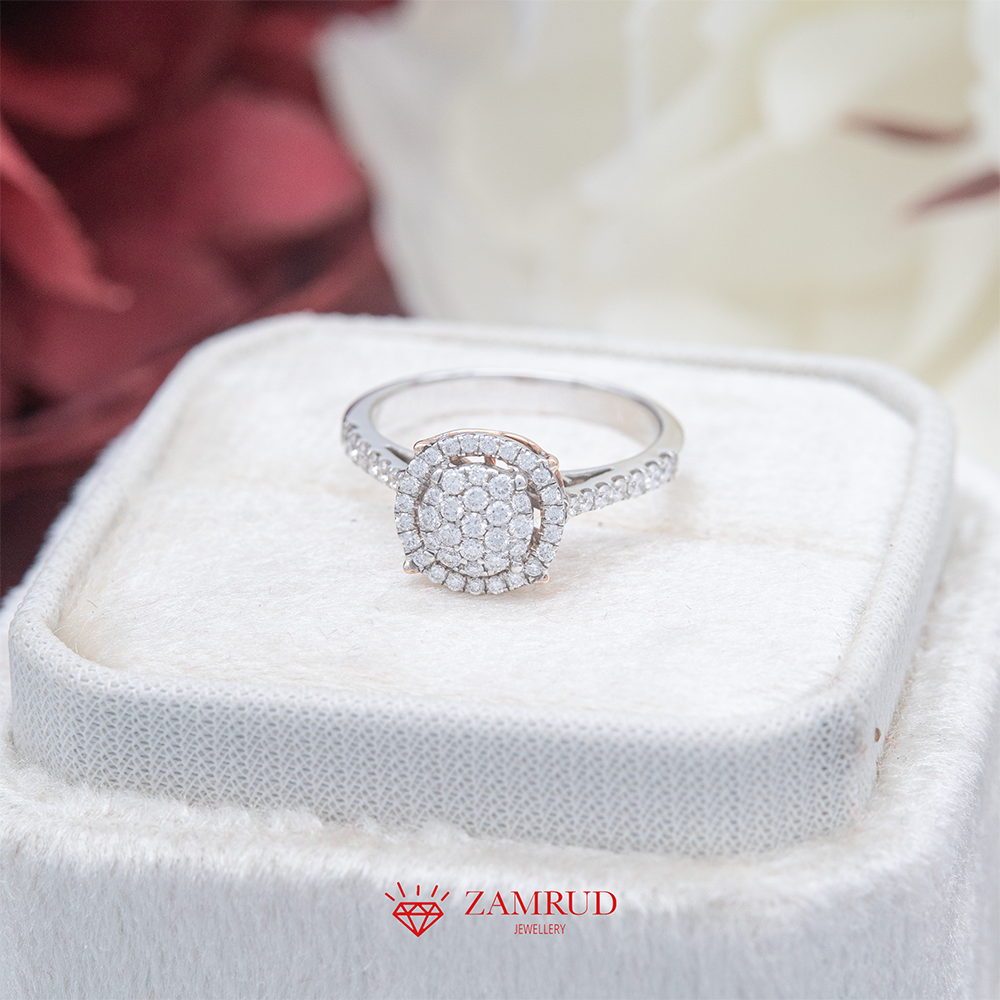 Cincin Berlian 21197 LR Zamrud Jewellery