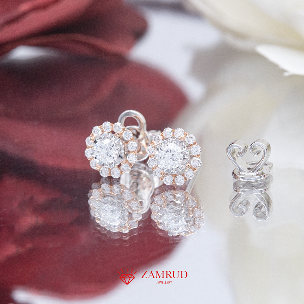 Anting Berlian Solitaire 36559 ER Zamrud Jewellery