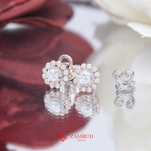 Anting Berlian Solitaire 36559 ER Zamrud Jewellery