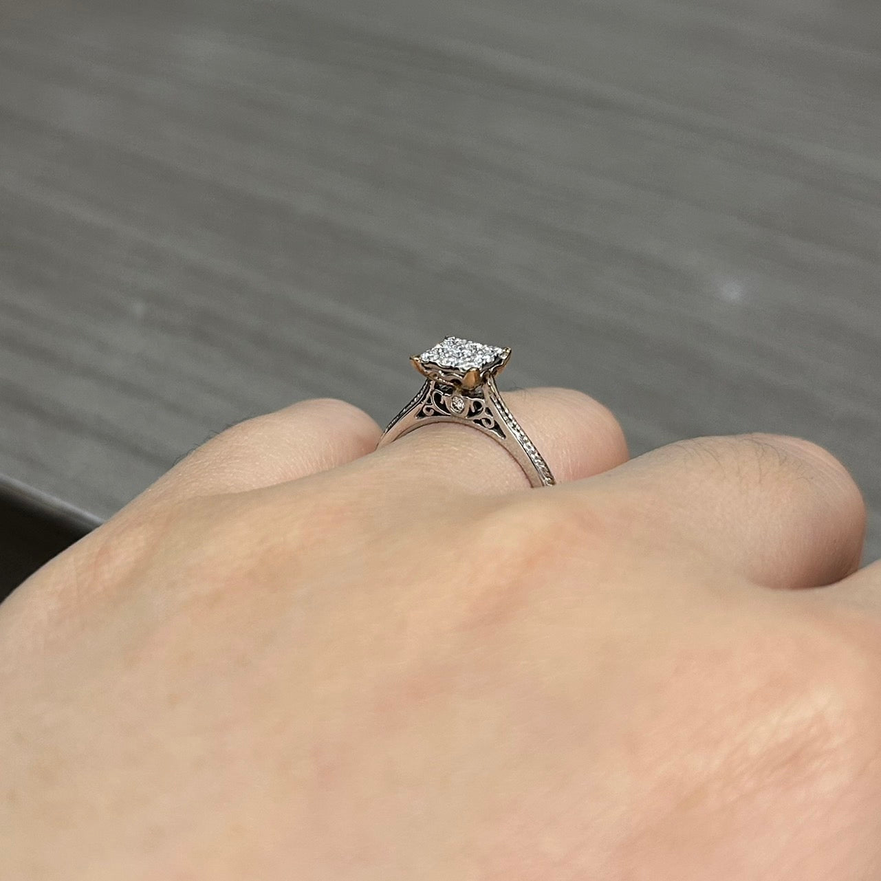 Cincin Berlian 4084 LR Zamrud Jewellery