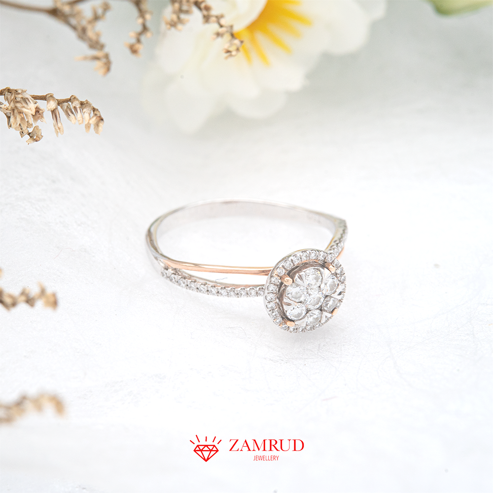 Cincin Berlian 30489 LR Zamrud Jewellery