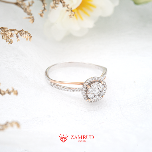 Cincin Berlian 30489 LR Zamrud Jewellery