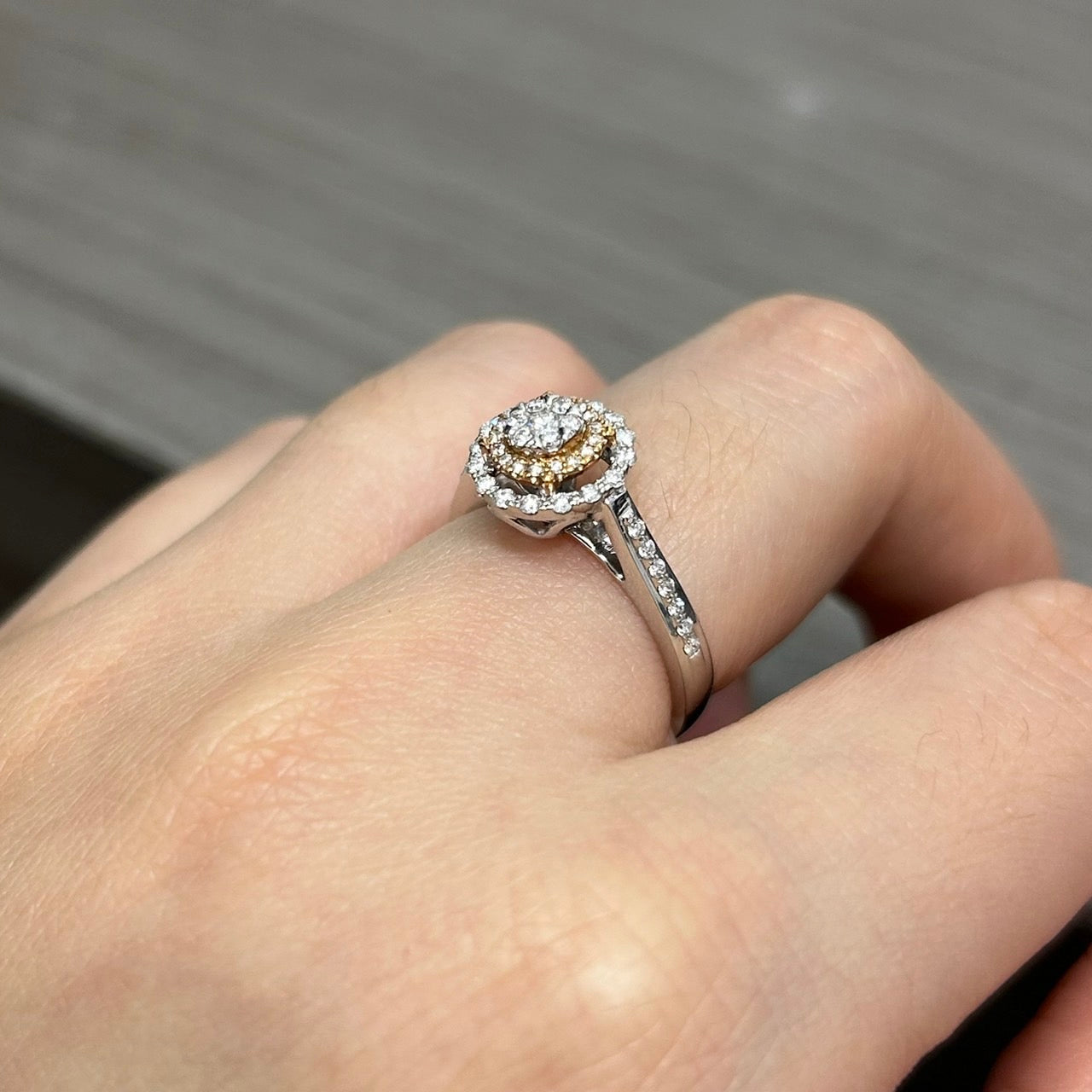 Cincin Berlian 2097 LR Zamrud Jewellery
