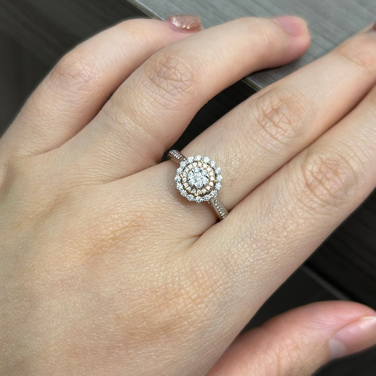 Cincin Berlian 2097 LR Zamrud Jewellery