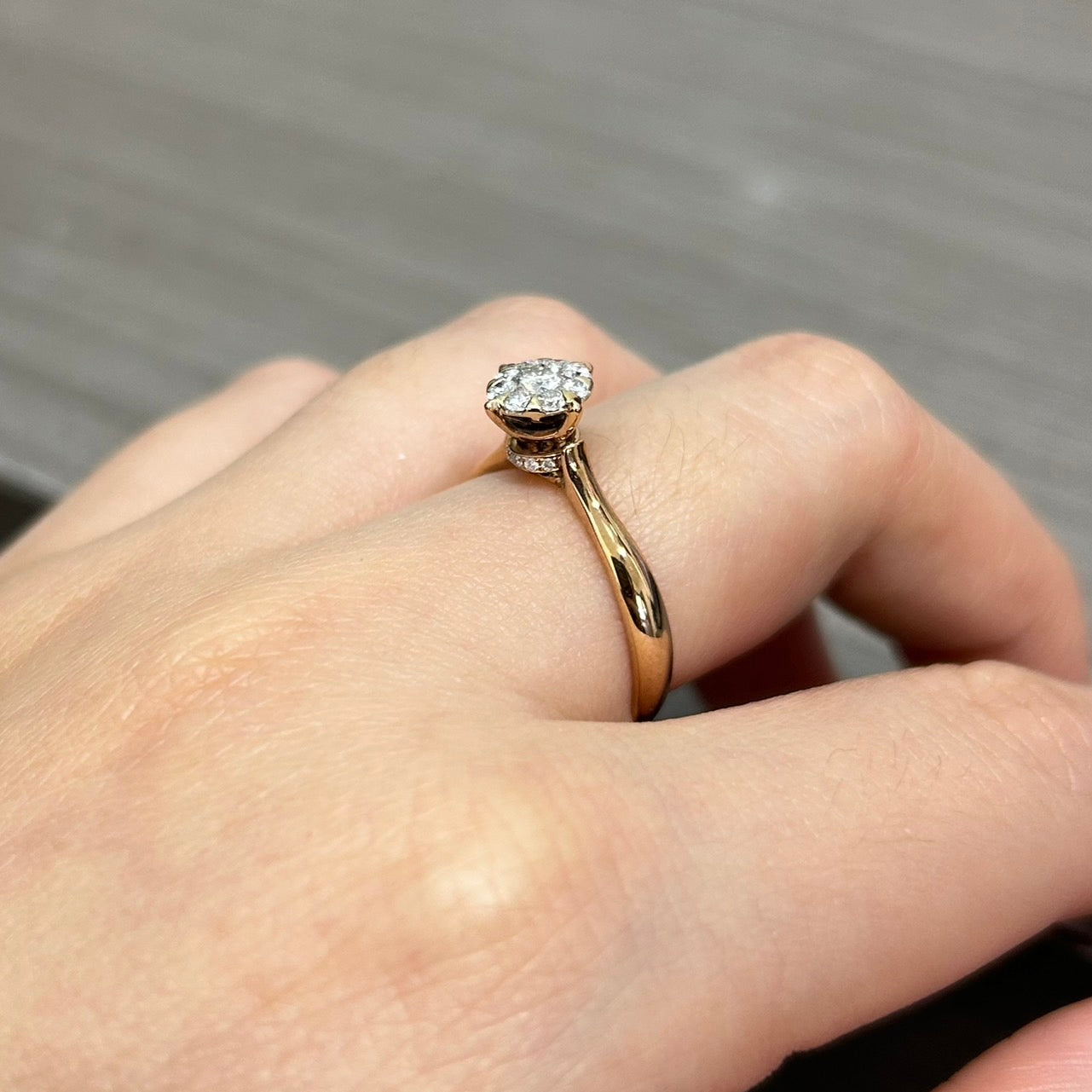 Cincin Berlian 2189 LR Zamrud Jewellery
