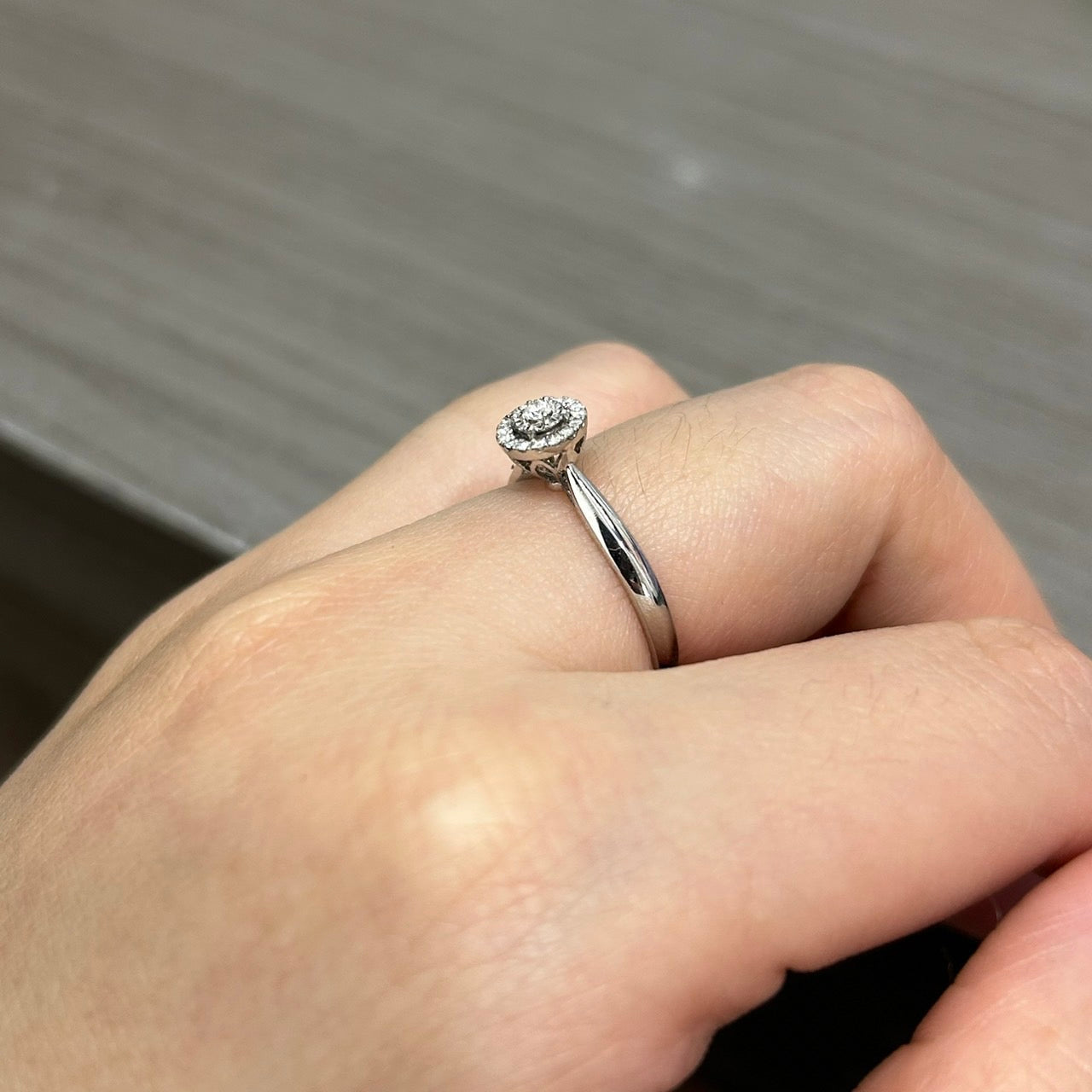 Cincin Berlian Solitaire 37396 LR Zamrud Jewellery
