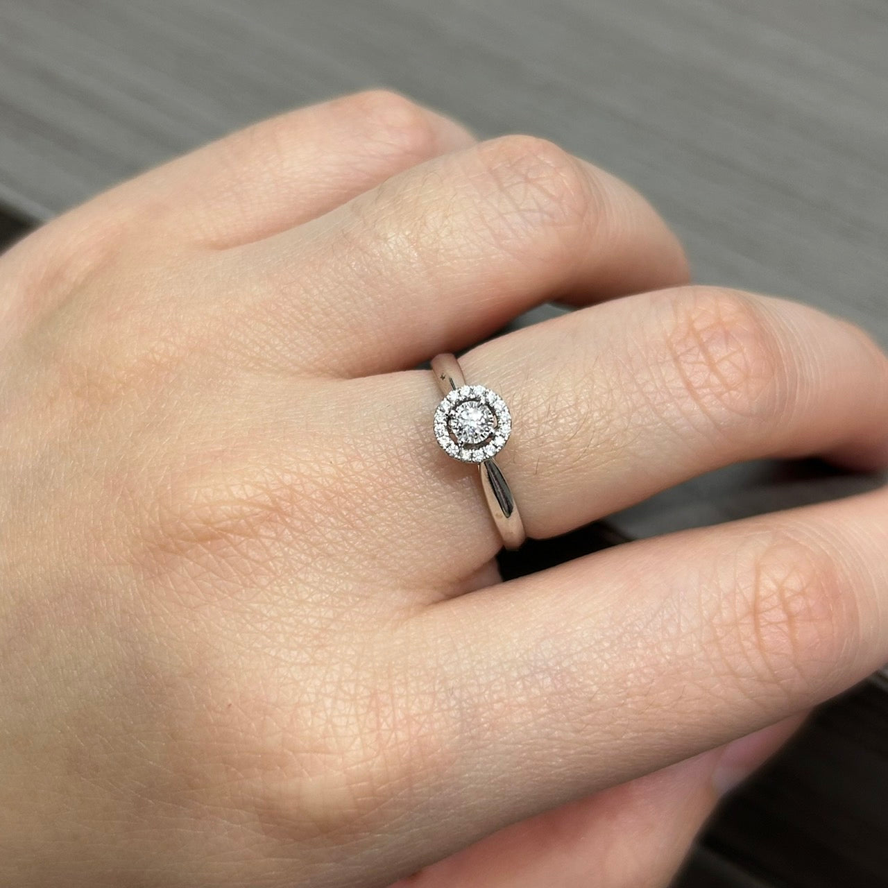 Cincin Berlian Solitaire 37396 LR Zamrud Jewellery