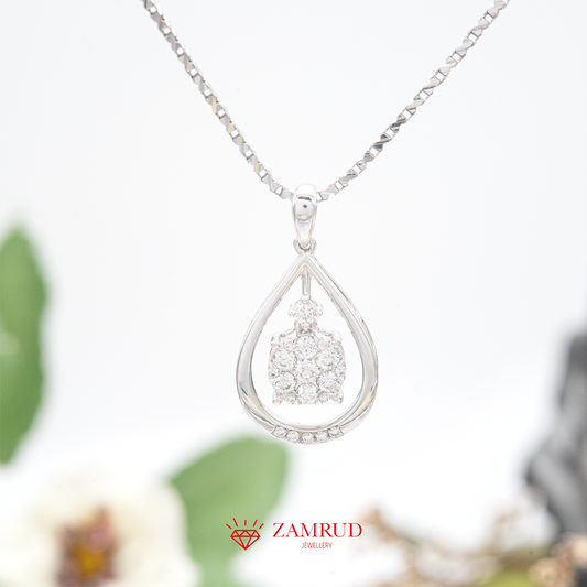 Liontin Berlian Pear 11488 PD Zamrud Jewellery