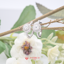 Load image into Gallery viewer, Anting Berlian Solitaire Clip 29490 ER Zamrud Jewellery
