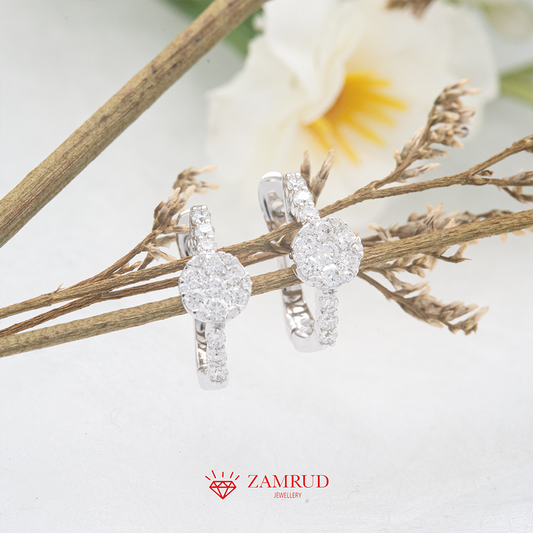 Anting Berlian Clip 29483 ER Zamrud Jewellery