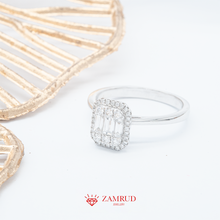 Load image into Gallery viewer, Cincin Berlian Baguette 23139 LR Zamrud Jewellery
