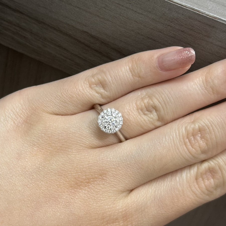 Cincin Berlian 7399 LR Zamrud Jewellery