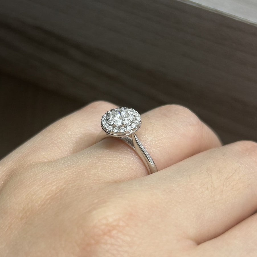 Cincin Berlian 7399 LR Zamrud Jewellery