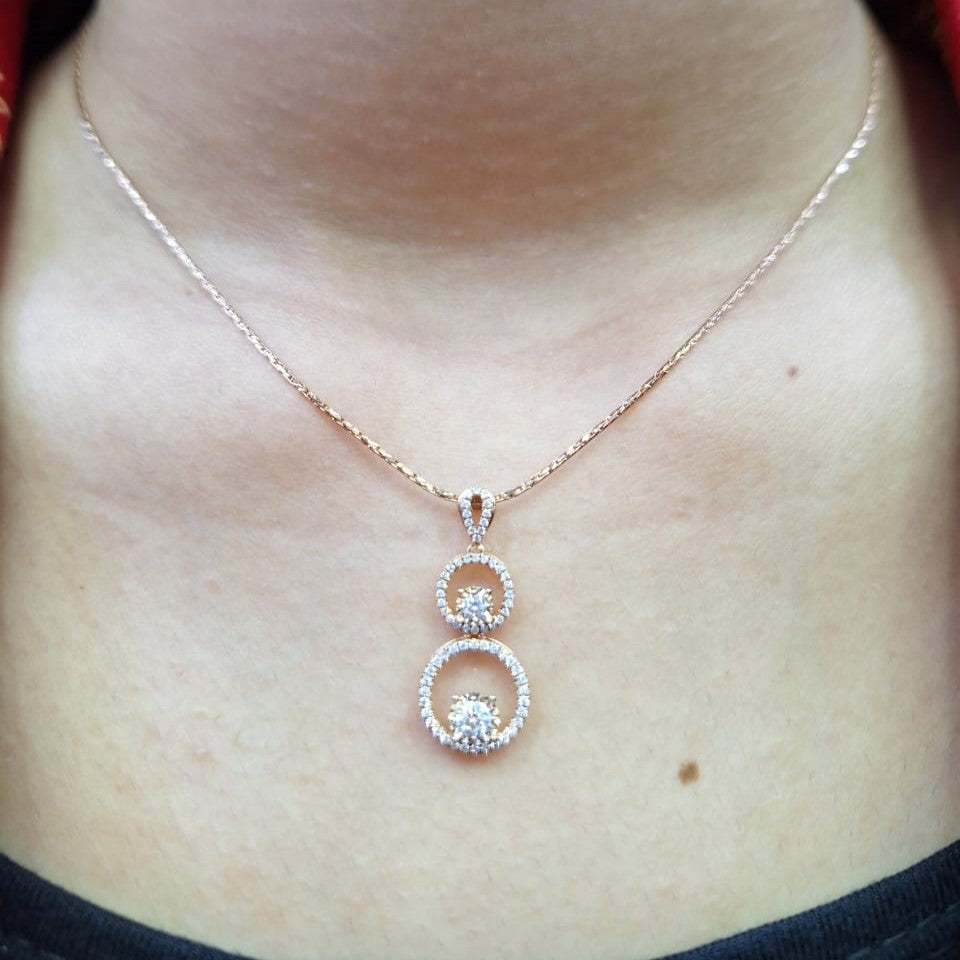 Liontin Berlian Solitaire 23610 PD Zamrud Jewellery