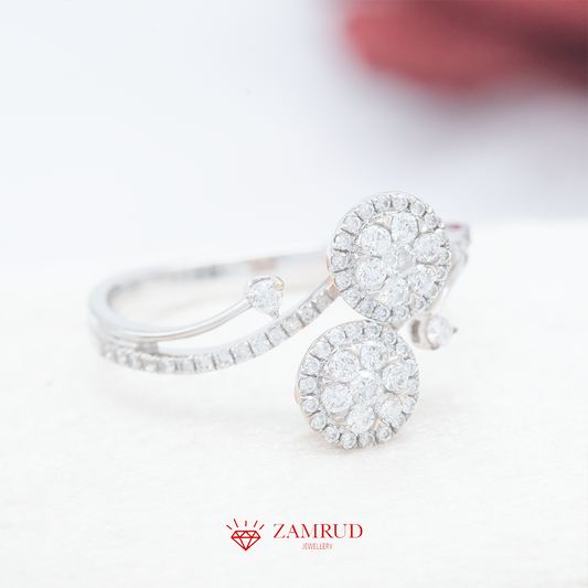 Cincin Berlian 28608 LR Zamrud Jewellery