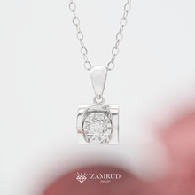 Load image into Gallery viewer, Kalung Berlian Solitaire 17497 NK Zamrud Jewellery
