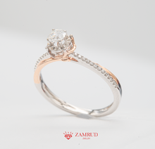 Load image into Gallery viewer, GIA Cincin Berlian 38256 FLR Zamrud Jewellery
