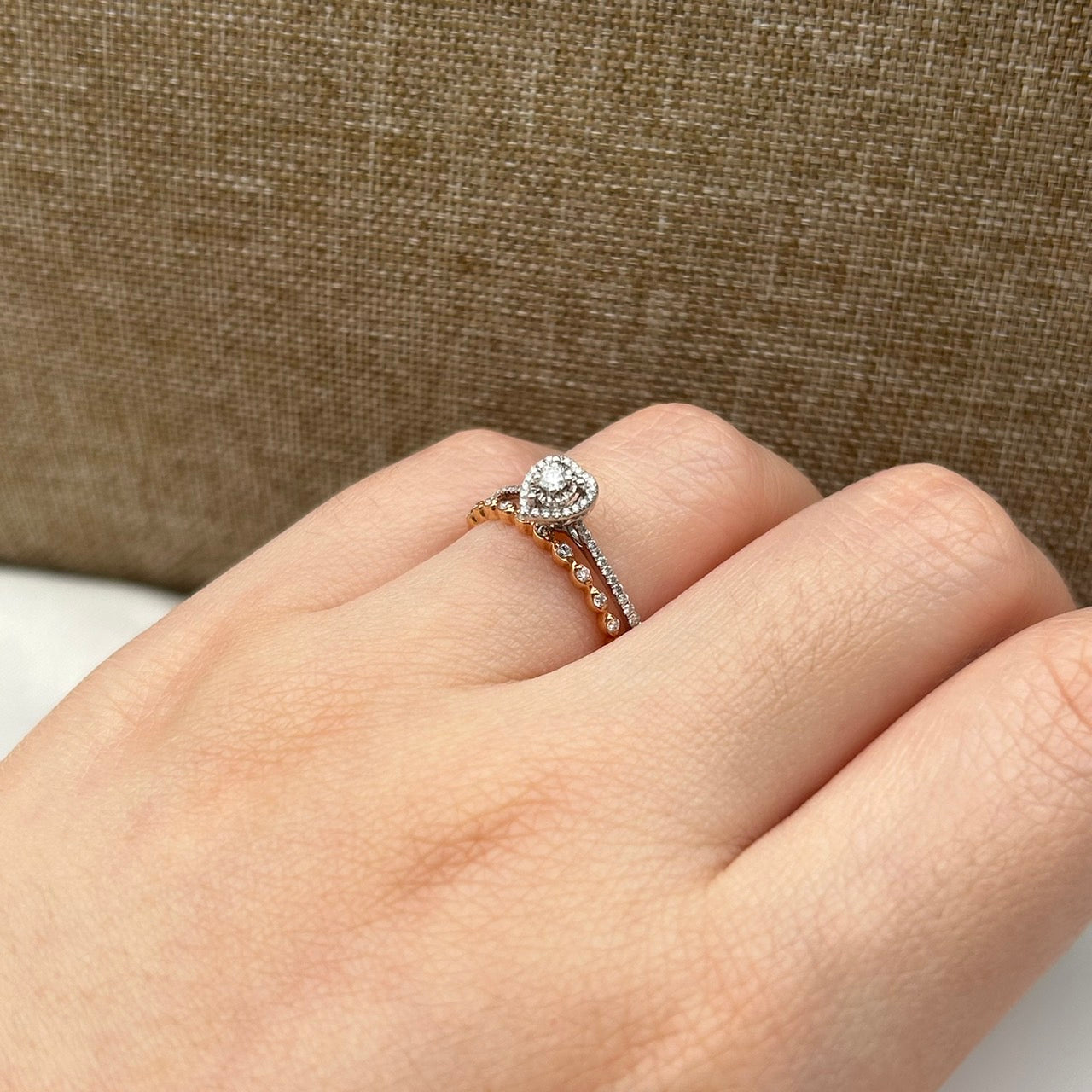 Cincin Berlian Heart 37419 LR Zamrud Jewellery (Copy)