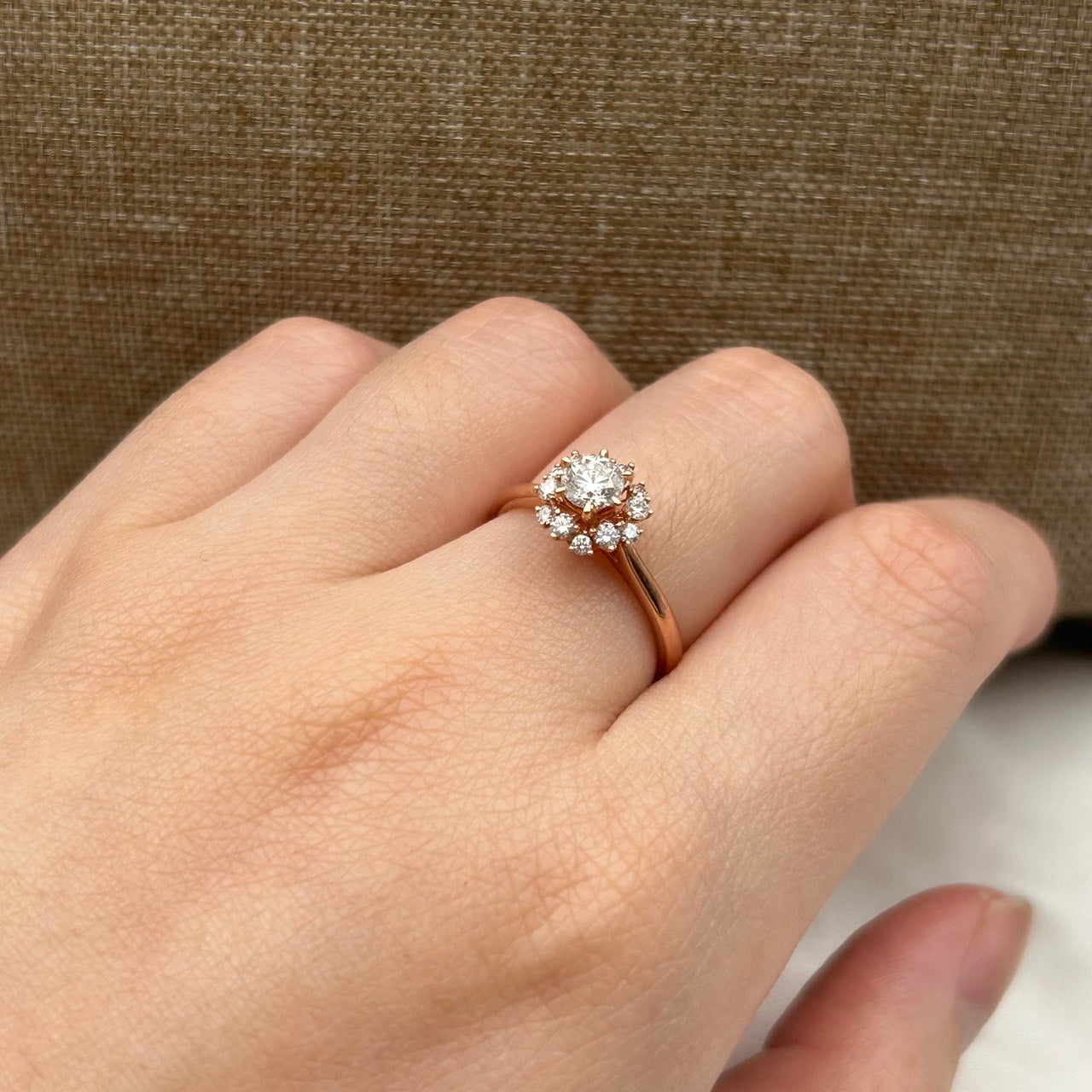 GIA Cincin Berlian 38751 FLR Zamrud Jewellery