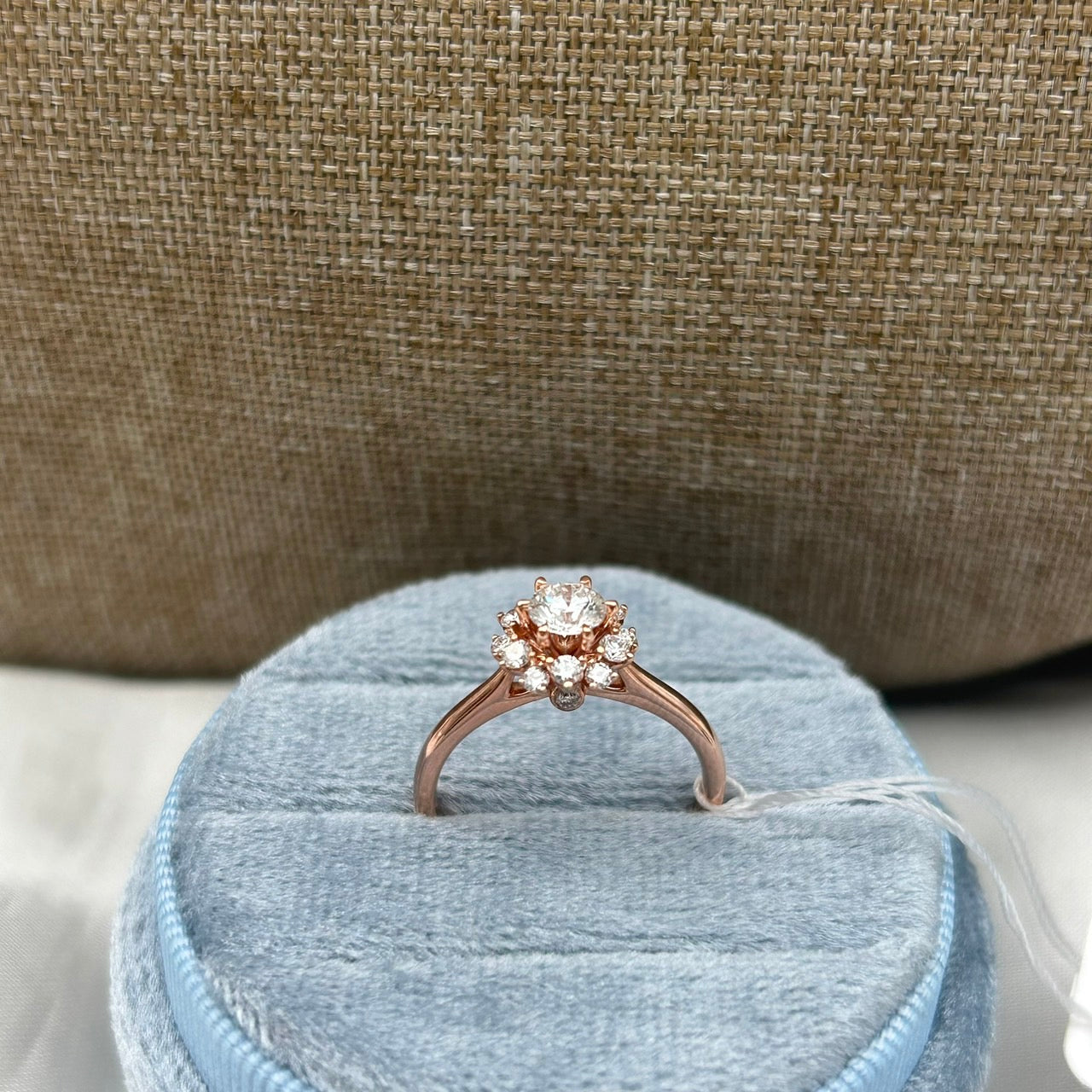 GIA Cincin Berlian 38751 FLR Zamrud Jewellery