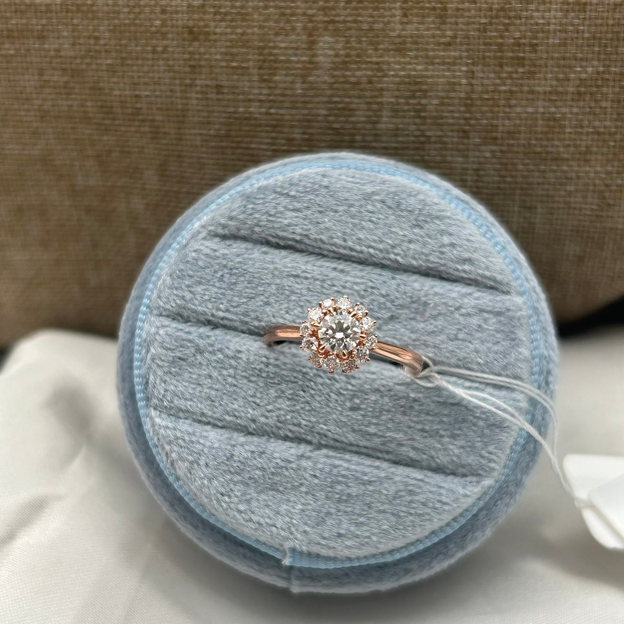 GIA Cincin Berlian 38751 FLR Zamrud Jewellery