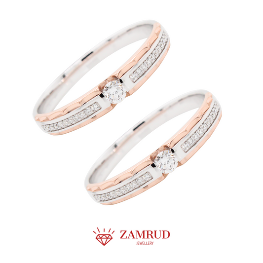 Wedding Ring Berlian 39581-39574 WR Zamrud Jewellery