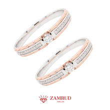 Load image into Gallery viewer, Wedding Ring Berlian 39581-39574 WR Zamrud Jewellery
