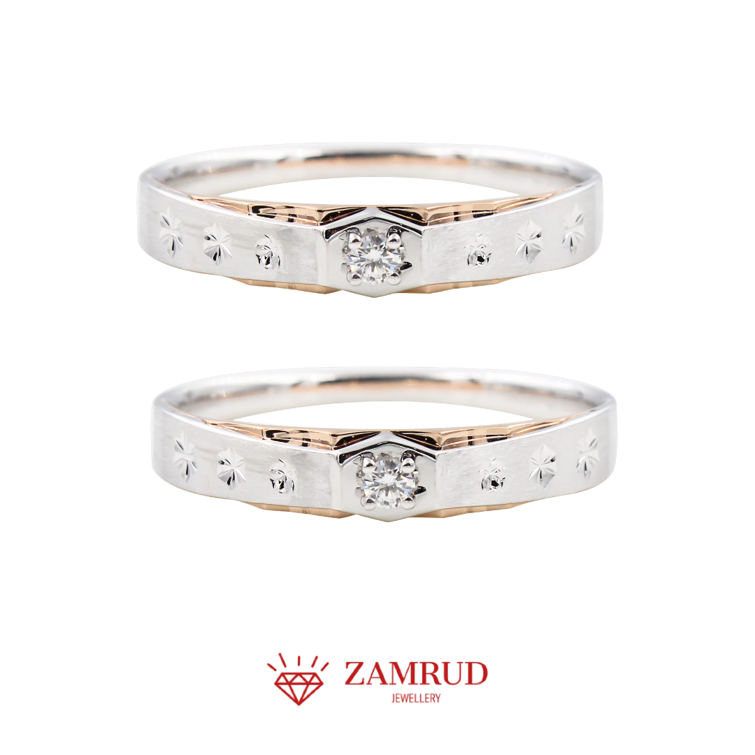 Wedding Ring Berlian 39697-39703 WR Zamrud Jewellery