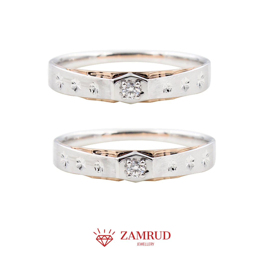 Wedding Ring Berlian 39697-39703 WR Zamrud Jewellery