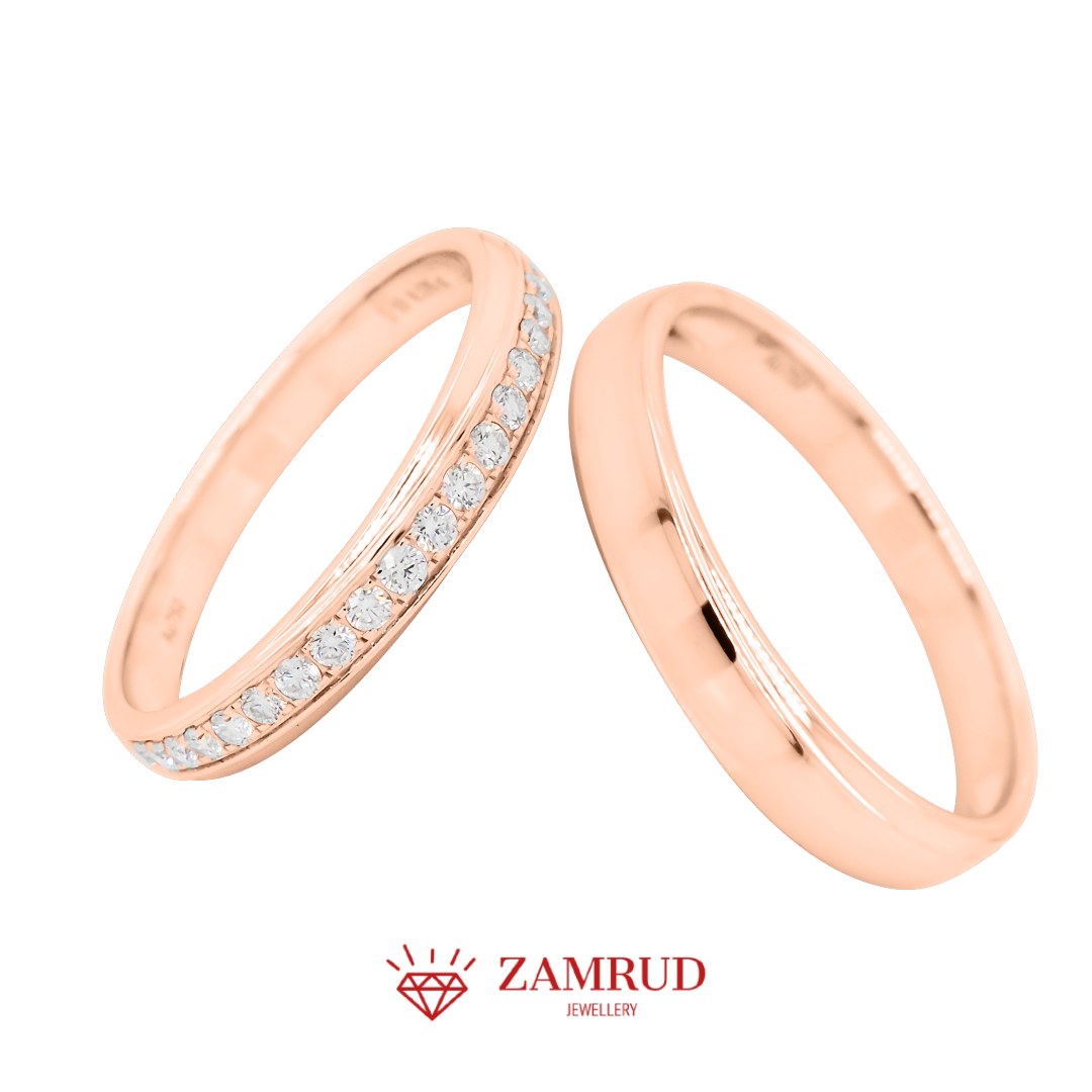 Wedding Ring Berlian 39789-39772 WR Zamrud Jewellery