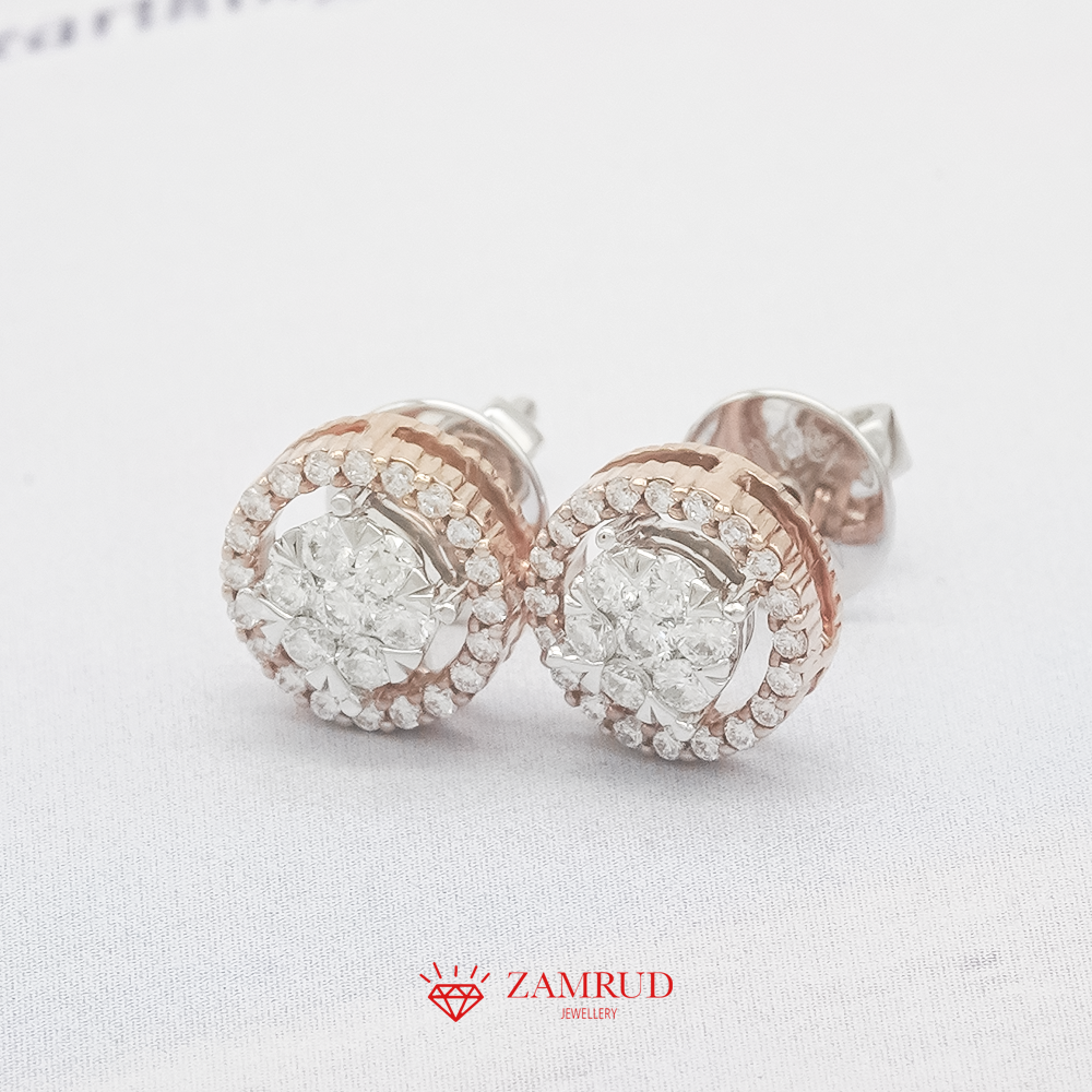 Anting Berlian Giwang 38232 ER Zamrud Jewellery