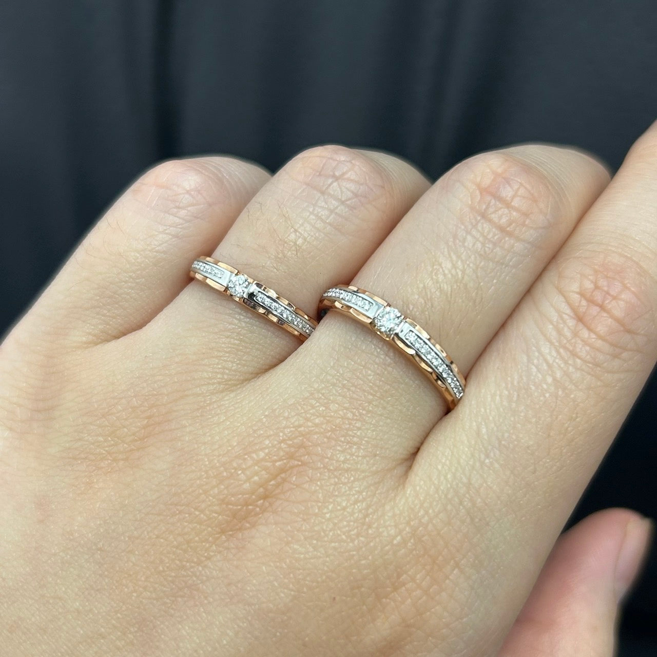 Wedding Ring Berlian 39581-39574 WR Zamrud Jewellery