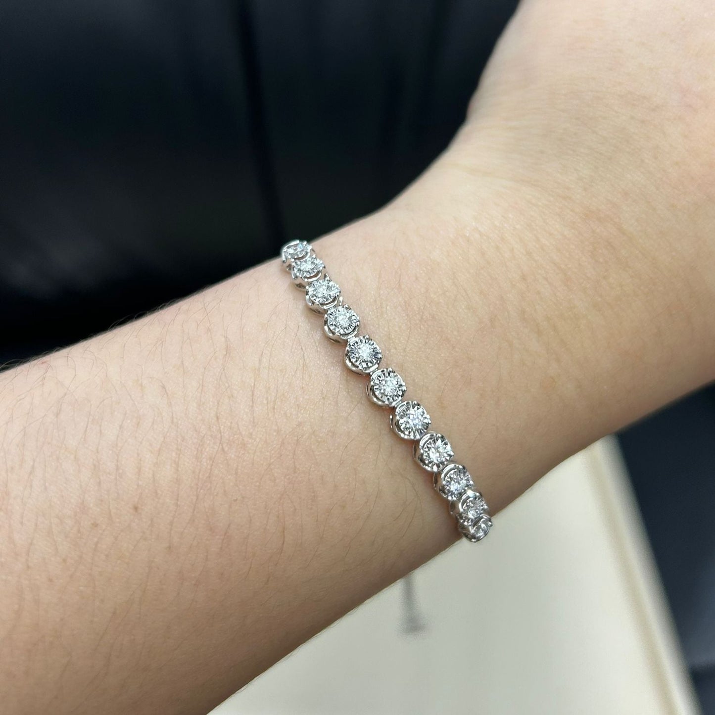 Gelang Berlian Serut Listring 31387 BE Zamrud Jewellery