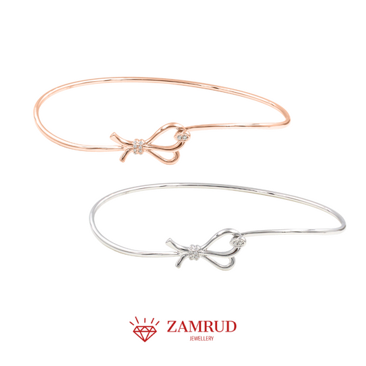 Gelang Berlian Knot 39550 BG Zamrud Jewellery