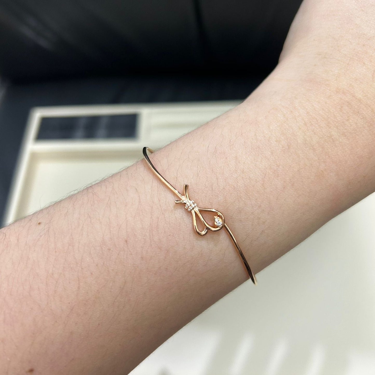 Gelang Berlian Knot 39550 BG Zamrud Jewellery