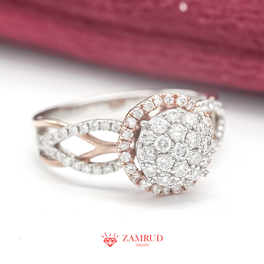 Cincin Berlian 3957 LR Zamrud Jewellery