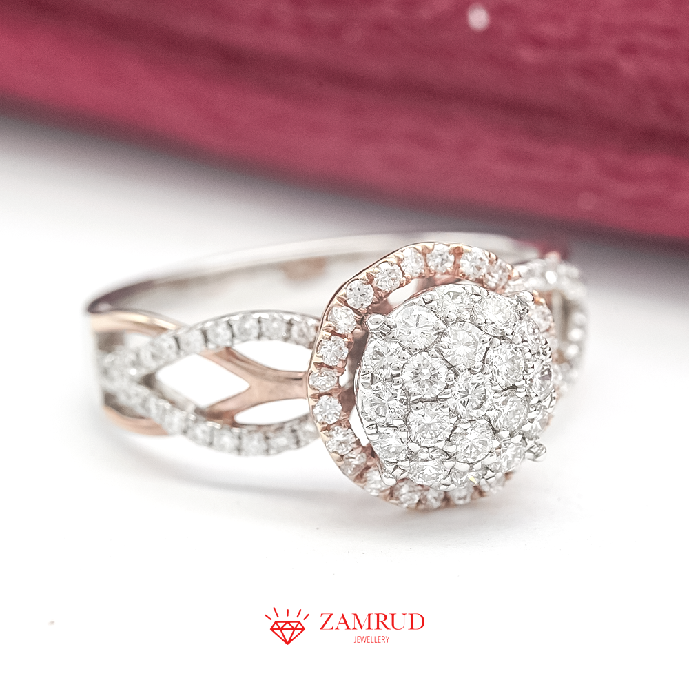 Cincin Berlian 3957 LR Zamrud Jewellery