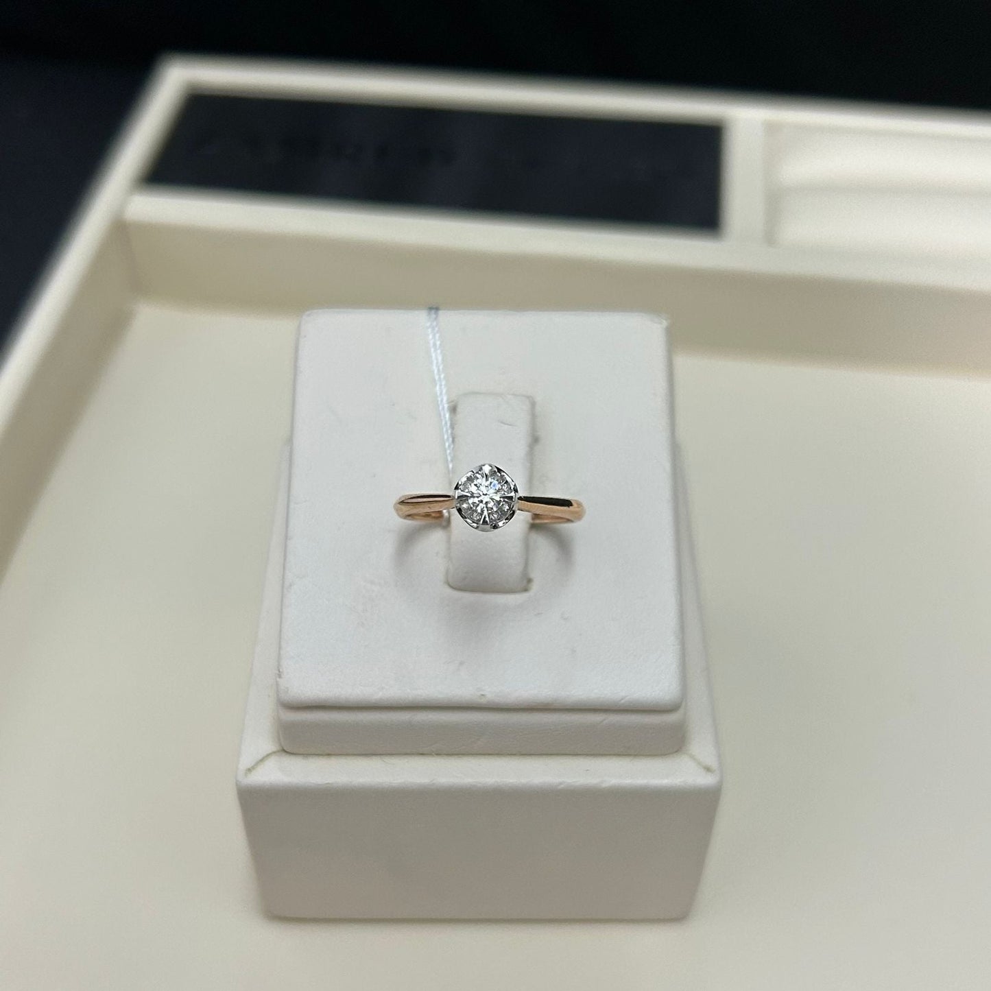 Cincin Berlian Solitaire 39833 LR Zamrud Jewellery