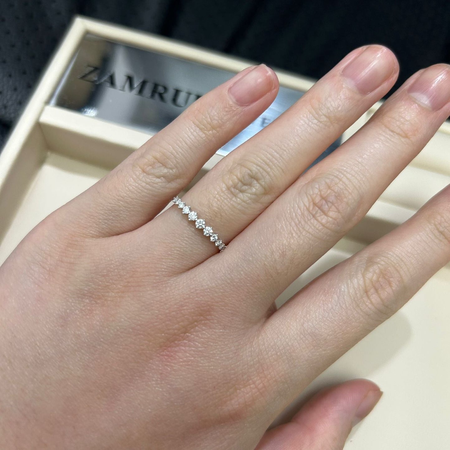 Cincin Berlian Listring 39819 LR Zamrud Jewellery