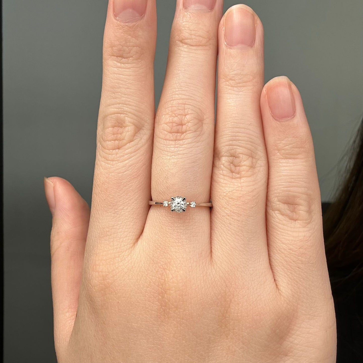 Cincin Berlian Solitaire 40723 LR Zamrud Jewellery